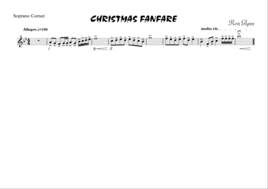 Christmas Fanfare Brass Ensemble scores gallery preview page 2