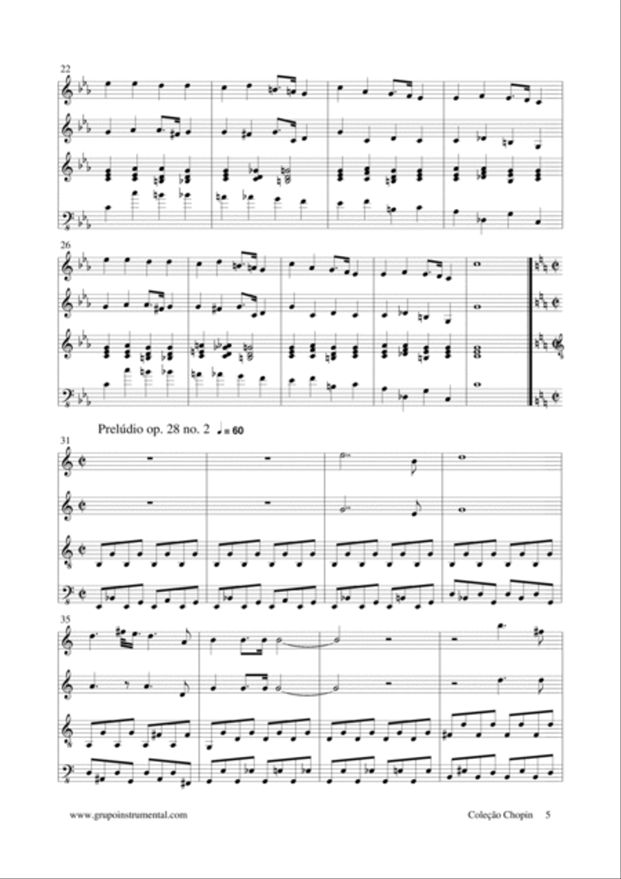 Coleção Chopin Coleção Chopin Jazz Ensemble scores gallery preview page 6