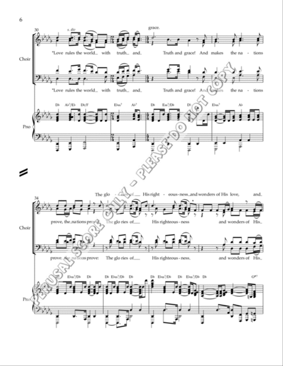 Joy To The World SSAA scores gallery preview page 6