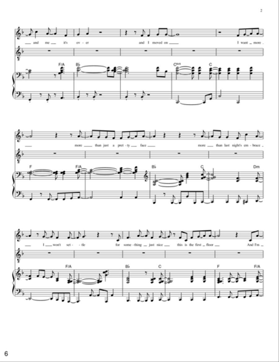 Relative Talent, the musical - Vocal Selections Vocal Duet scores gallery preview page 6