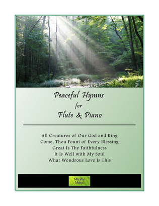 Peaceful Hymns for Flute & Piano