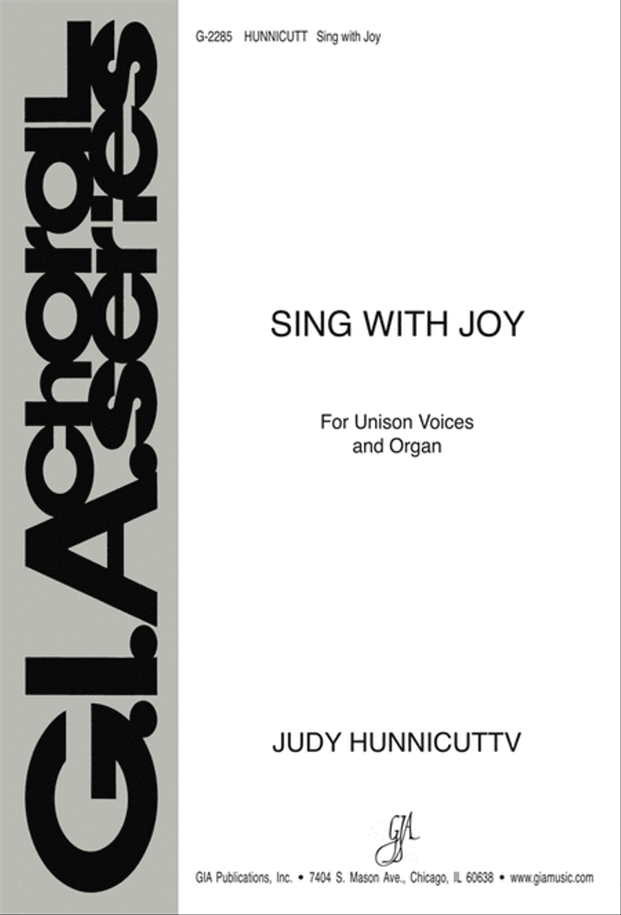 Sing with Joy! Unison Choir scores gallery preview page 1