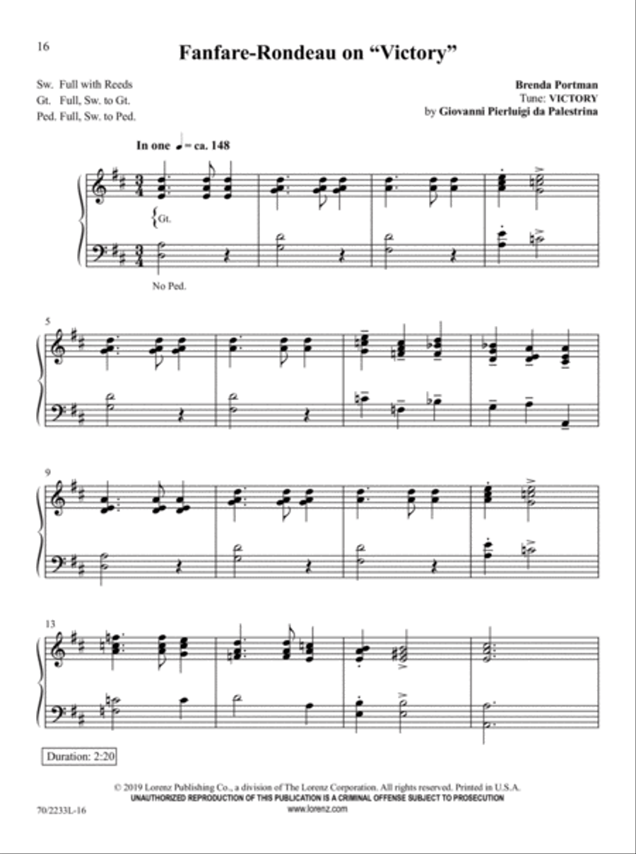 Easy Organ Library, Vol 67 Organ Solo scores gallery preview page 9