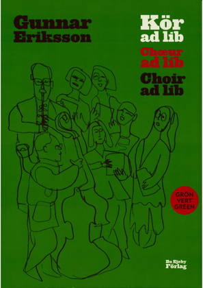 Book cover for Kör ad lib. Grön