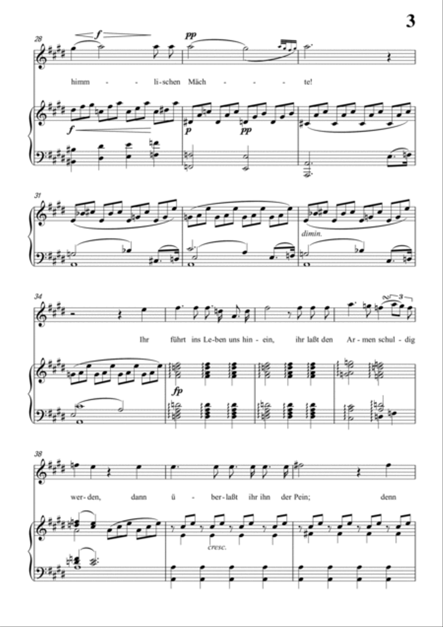 Schubert-Gesänge des Harfners,Op.12 No.2 in #C minor,for Vocal and Piano Voice scores gallery preview page 4