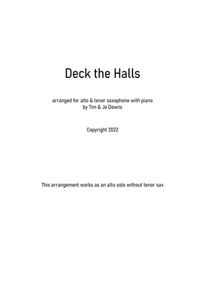 Deck The Hall (swing & Latin)