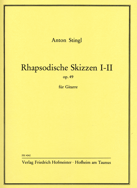 Rhapsodische Skizzen, op. 49