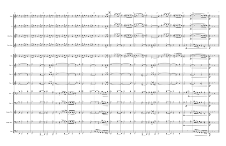 Mo Bamba Marching Band scores gallery preview page 3