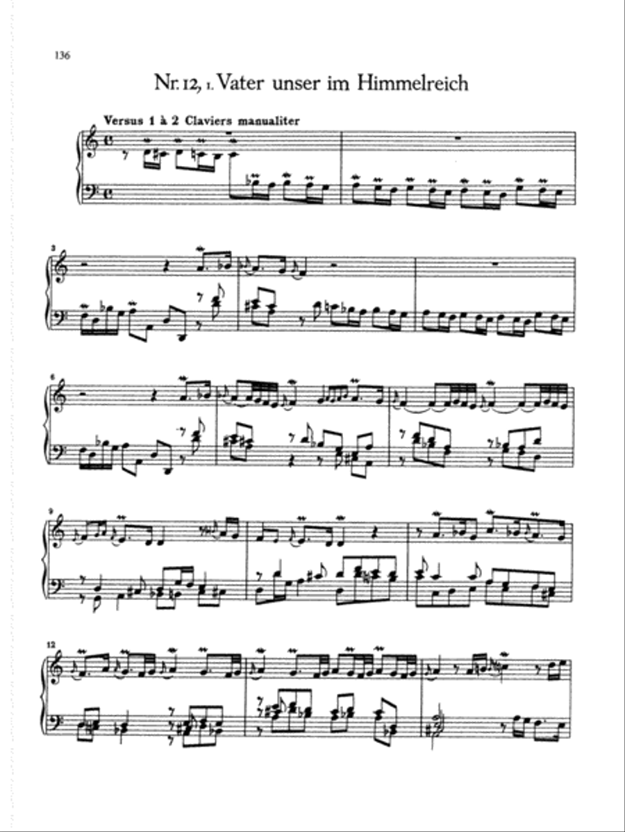 Boehm: Organ Works Organ scores gallery preview page 1