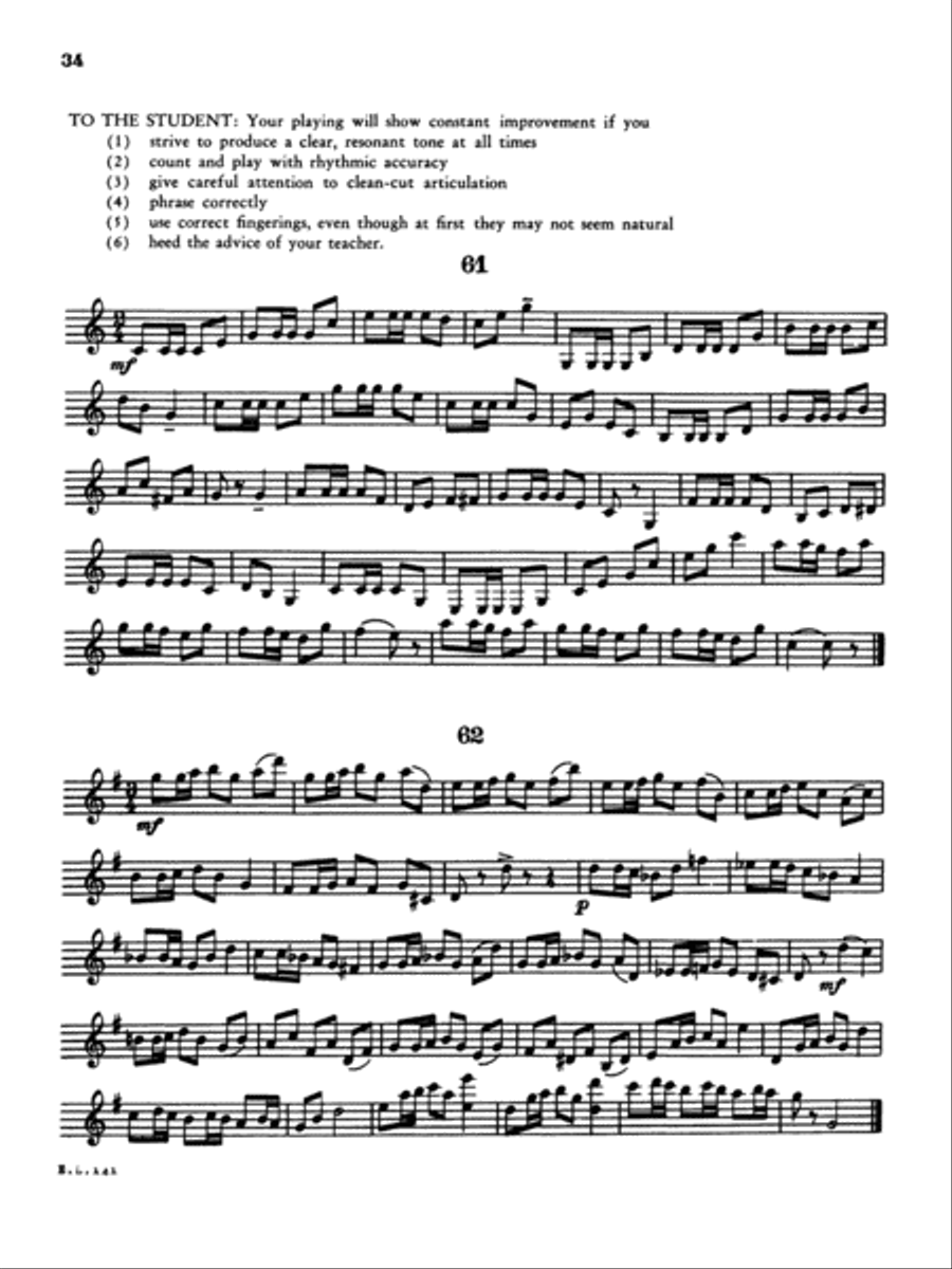 Practical Studies for Clarinet, Book 2 Clarinet scores gallery preview page 3