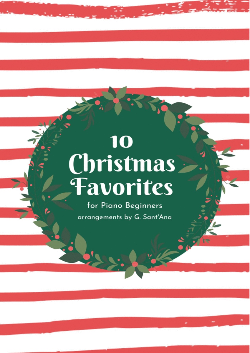 10 Christmas Favorites for Piano Beginners - Easy Piano image number null