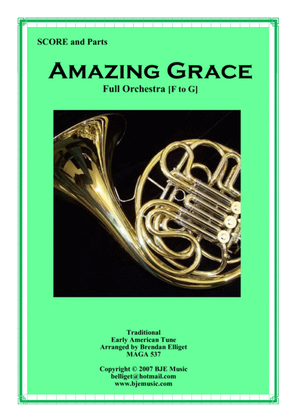 Book cover for Amazing Grace - Orchestra