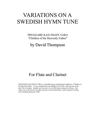 Variations on a Swedish Hymn Tune