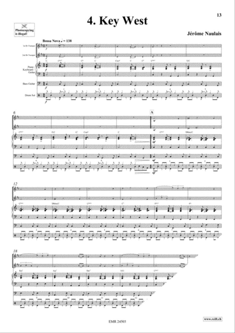 Play With Your Band Volume 3 Trumpet scores gallery preview page 6