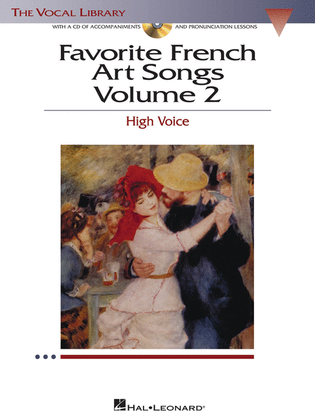 Book cover for Favorite French Art Songs – Volume 2