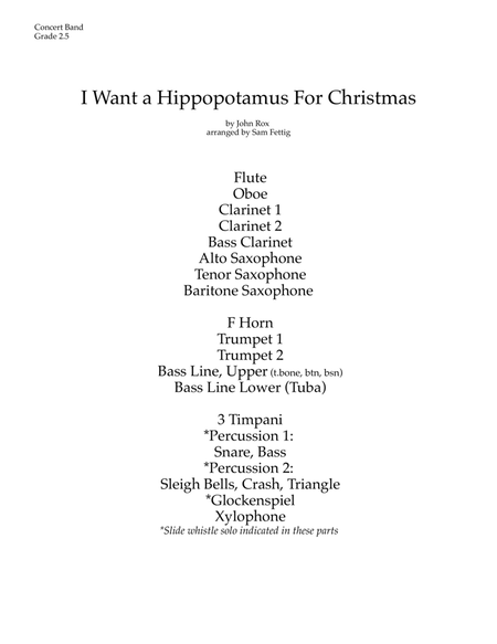 I Want A Hippopotamus For Christmas (hippo The Hero) image number null