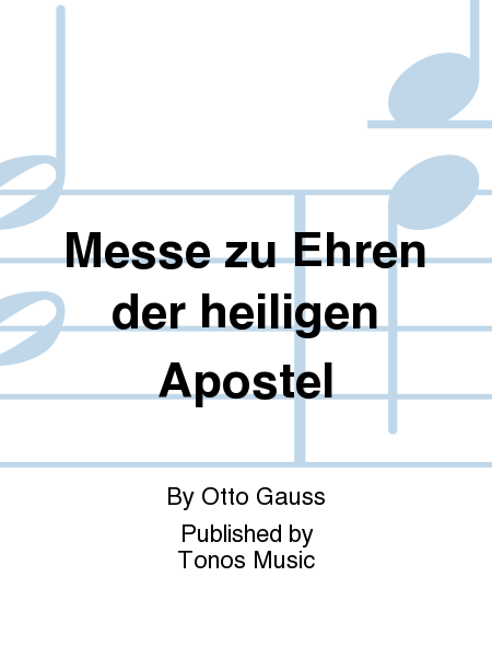 Messe zu Ehren der heiligen Apostel