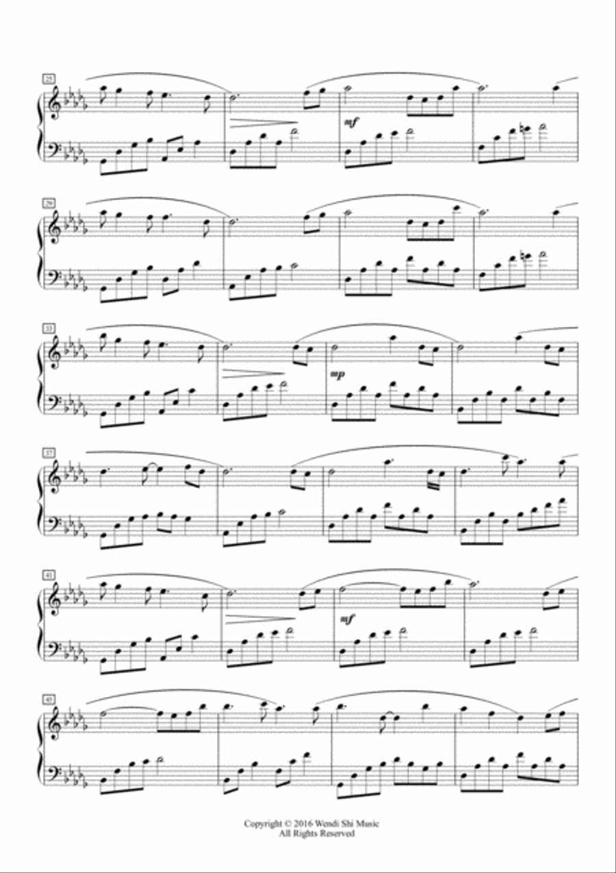 Valentine's Day Valentine's Day Piano Solo scores gallery preview page 2