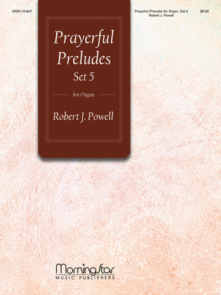 Book cover for Prayerful Preludes, Set 5