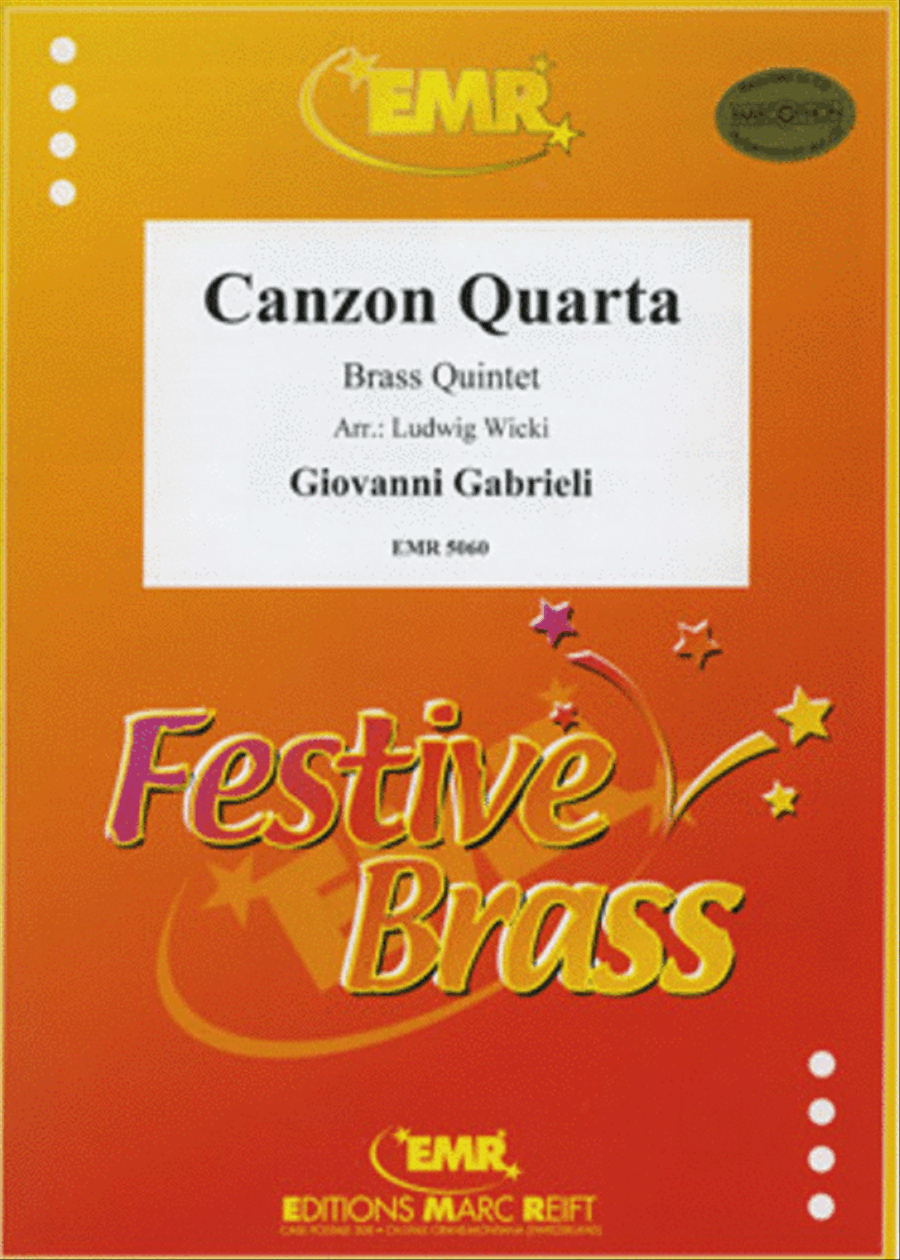 Canzon Quarta Canzon Quarta Brass Quintet scores gallery preview page 1
