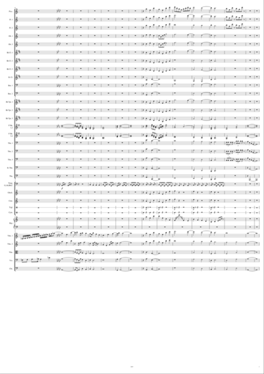 Arctic Odyssey Full Orchestra scores gallery preview page 3