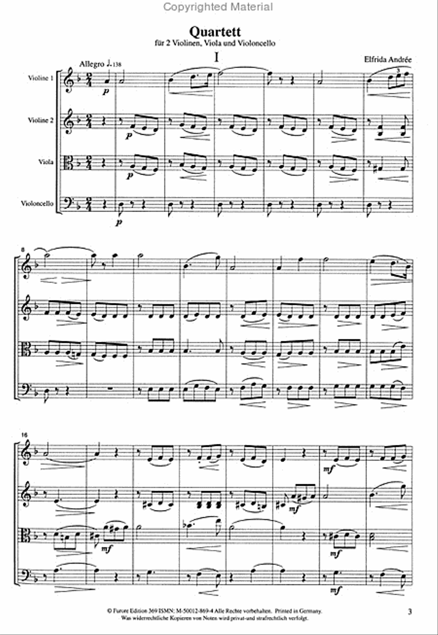 Streichquartett Chamber Music scores gallery preview page 2