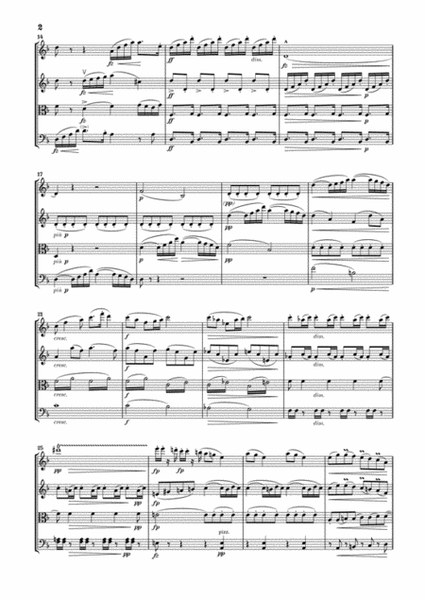 String Quartet F major op. 96 (American Quartet) op. 96