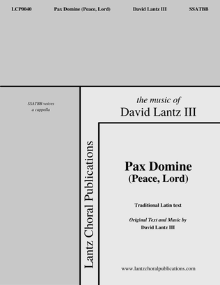 Pax Domine