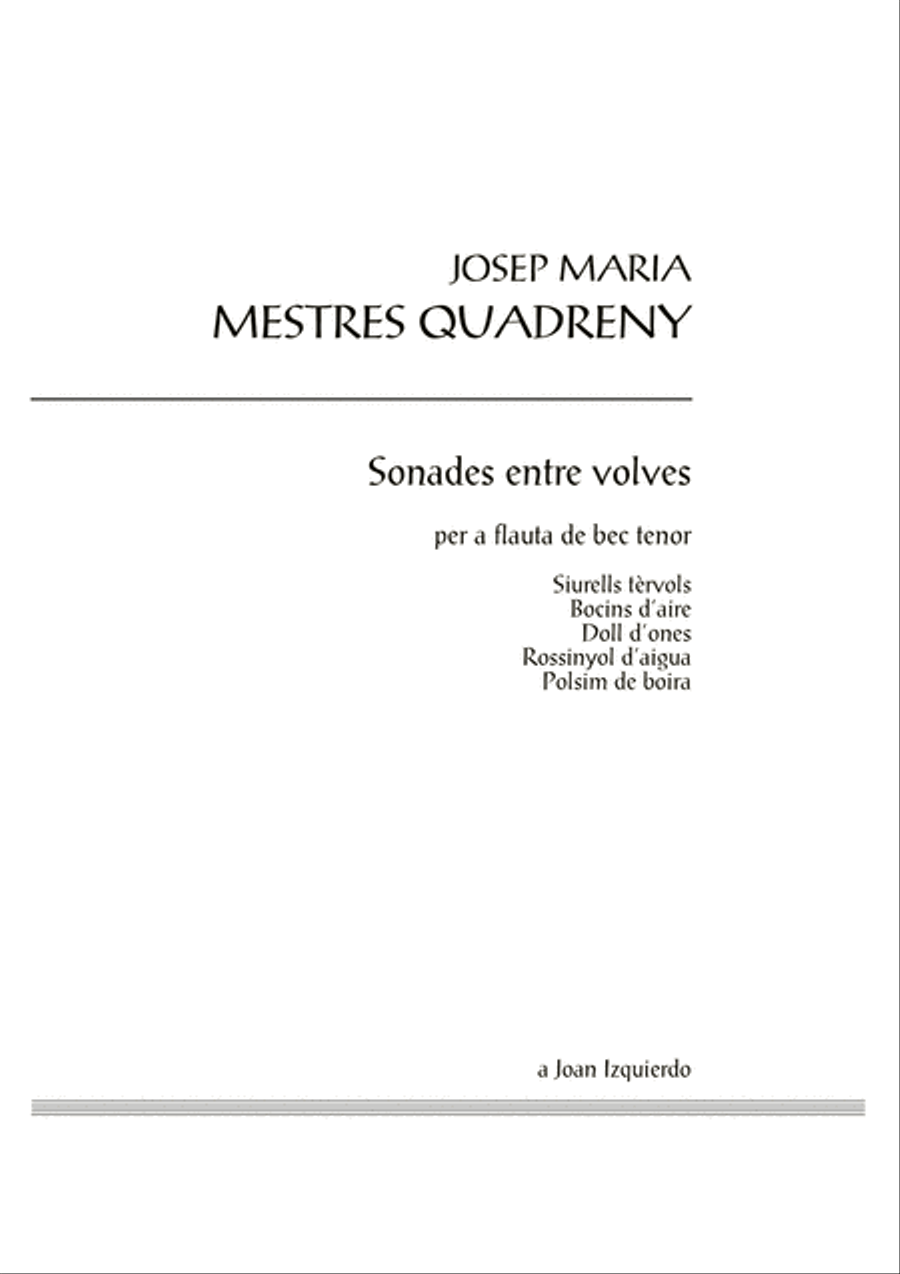 Sonades entre volves Flute Solo scores gallery preview page 3