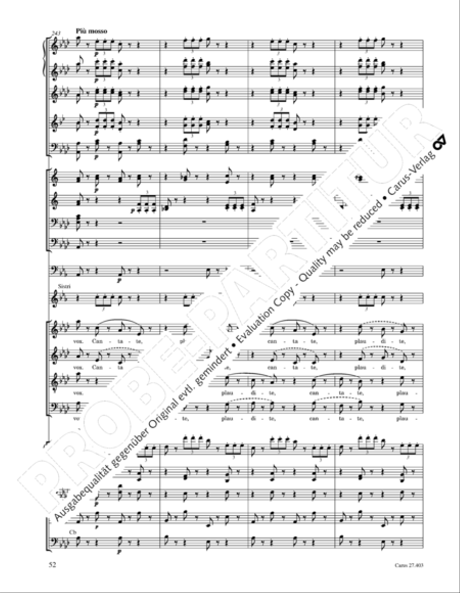 Mottetto per San Paolino Mottetto per San Paolino 4-Part scores gallery preview page 53