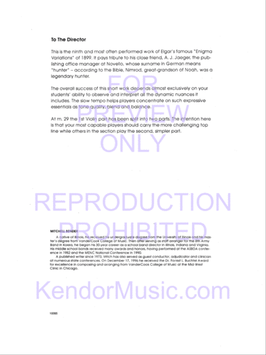 Nimrod Nimrod String Orchestra scores gallery preview page 3