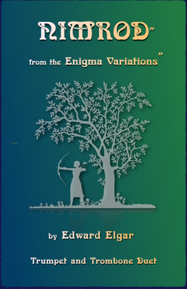 Book cover for Nimrod, from the Enigma Variations by Elgar, Trumpet and Trombone Duet