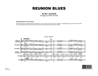 Reunion Blues - Conductor Score (Full Score)
