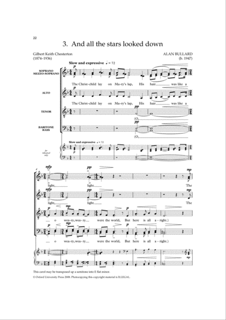 The Ivy and the Holly 4-Part scores gallery preview page 4