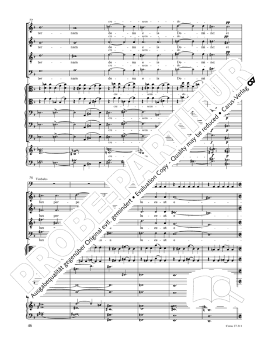 Requiem - church version (Requiem. Fassung mit kleinem Orchester) 4-Part scores gallery preview page 62