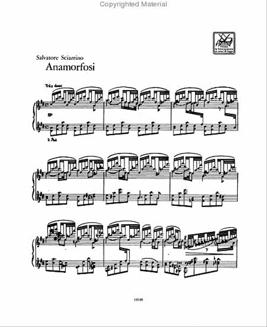 Anamorfosi Anamorfosi Piano Solo scores gallery preview page 2