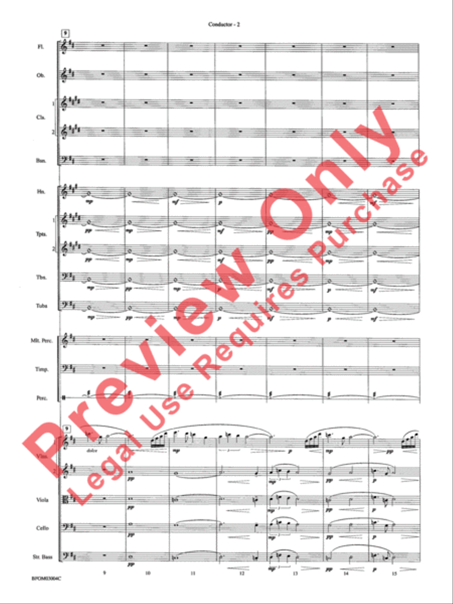 In the Fading Light of Autumn Full Orchestra scores gallery preview page 5
