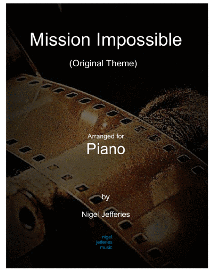 Mission: Impossible Theme from the Paramount Television Series MISSION: IMPOSSIBLE Piano Solo scores gallery preview page 1