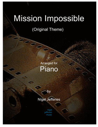 Book cover for Mission: Impossible Theme from the Paramount Television Series MISSION: IMPOSSIBLE