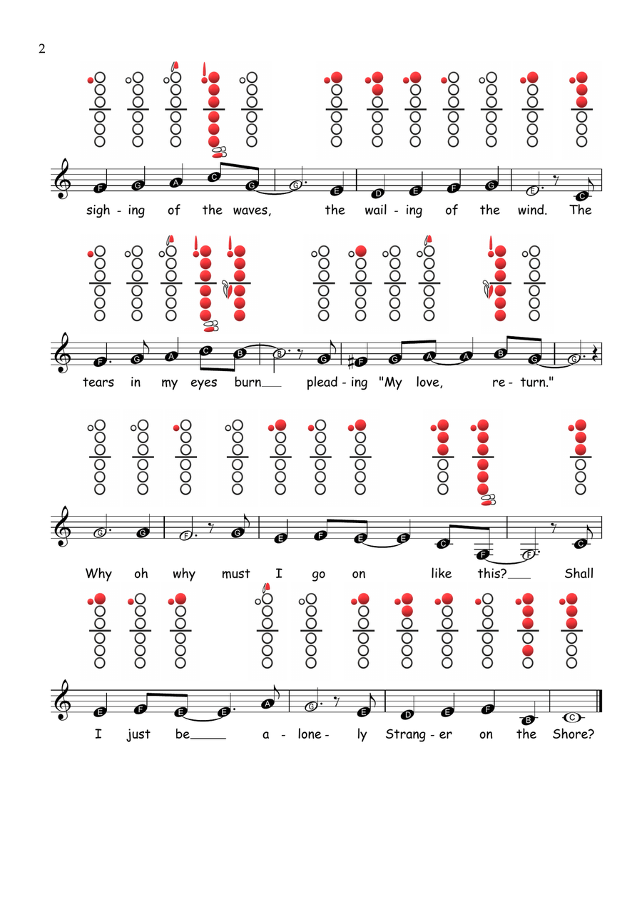 Stranger On The Shore Clarinet Solo scores gallery preview page 2