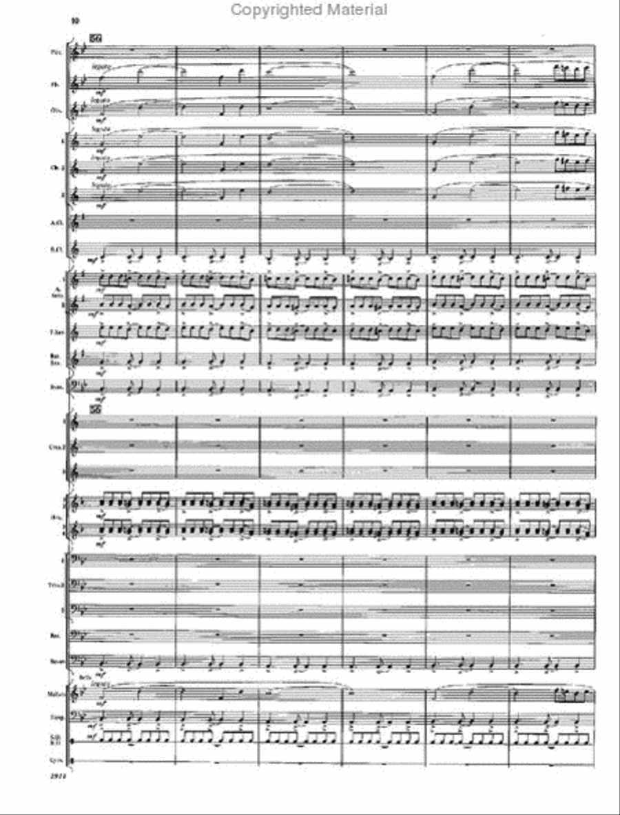 Novena Novena Concert Band scores gallery preview page 10