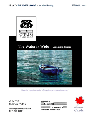 Book cover for Water is Wide