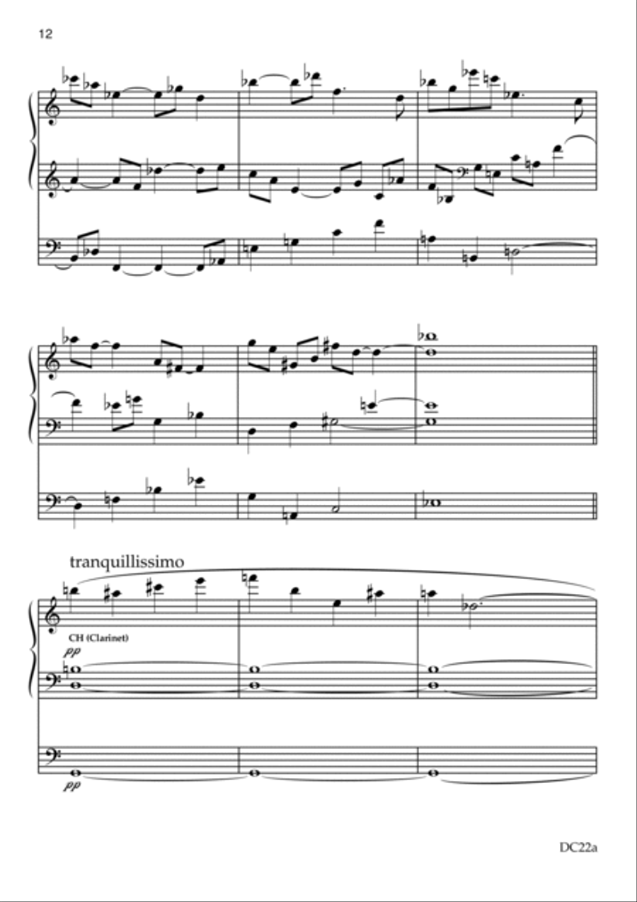 Postlude for Organ Organ Solo scores gallery preview page 5
