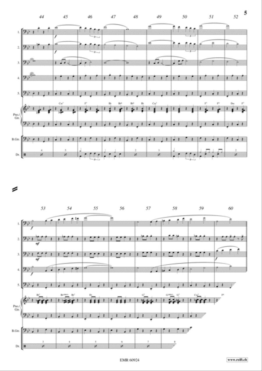 Magic Fly Magic Fly Trombone scores gallery preview page 5