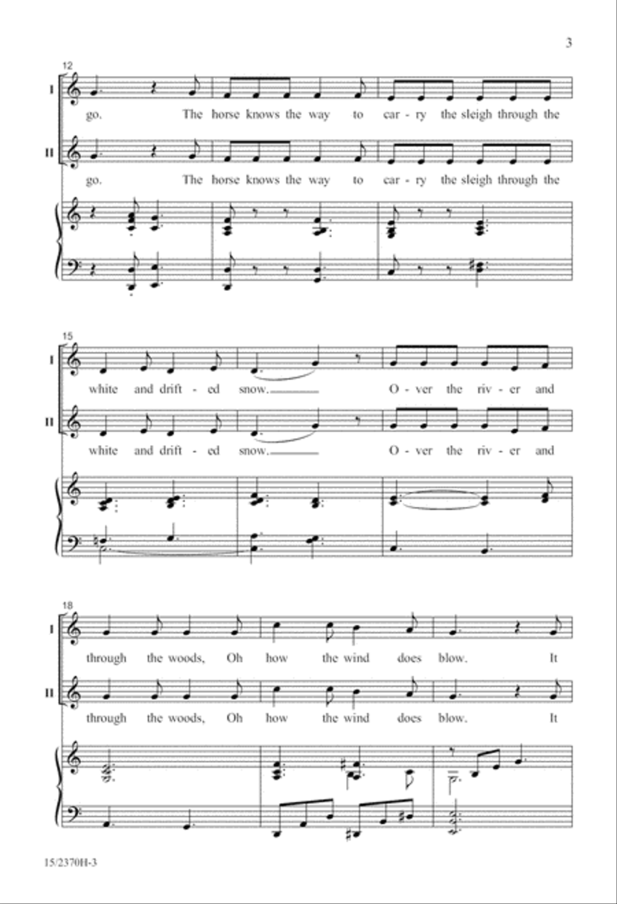 A Family Christmas Spectacular 2-Part scores gallery preview page 4