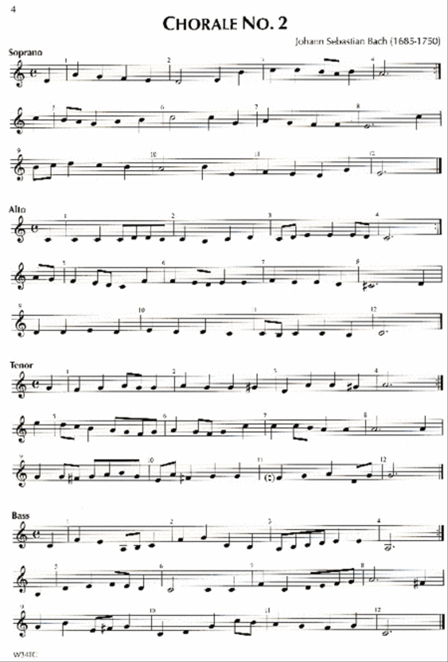 Bach and Before For Band - Baritone T.C. Baritone Horn TC scores gallery preview page 2