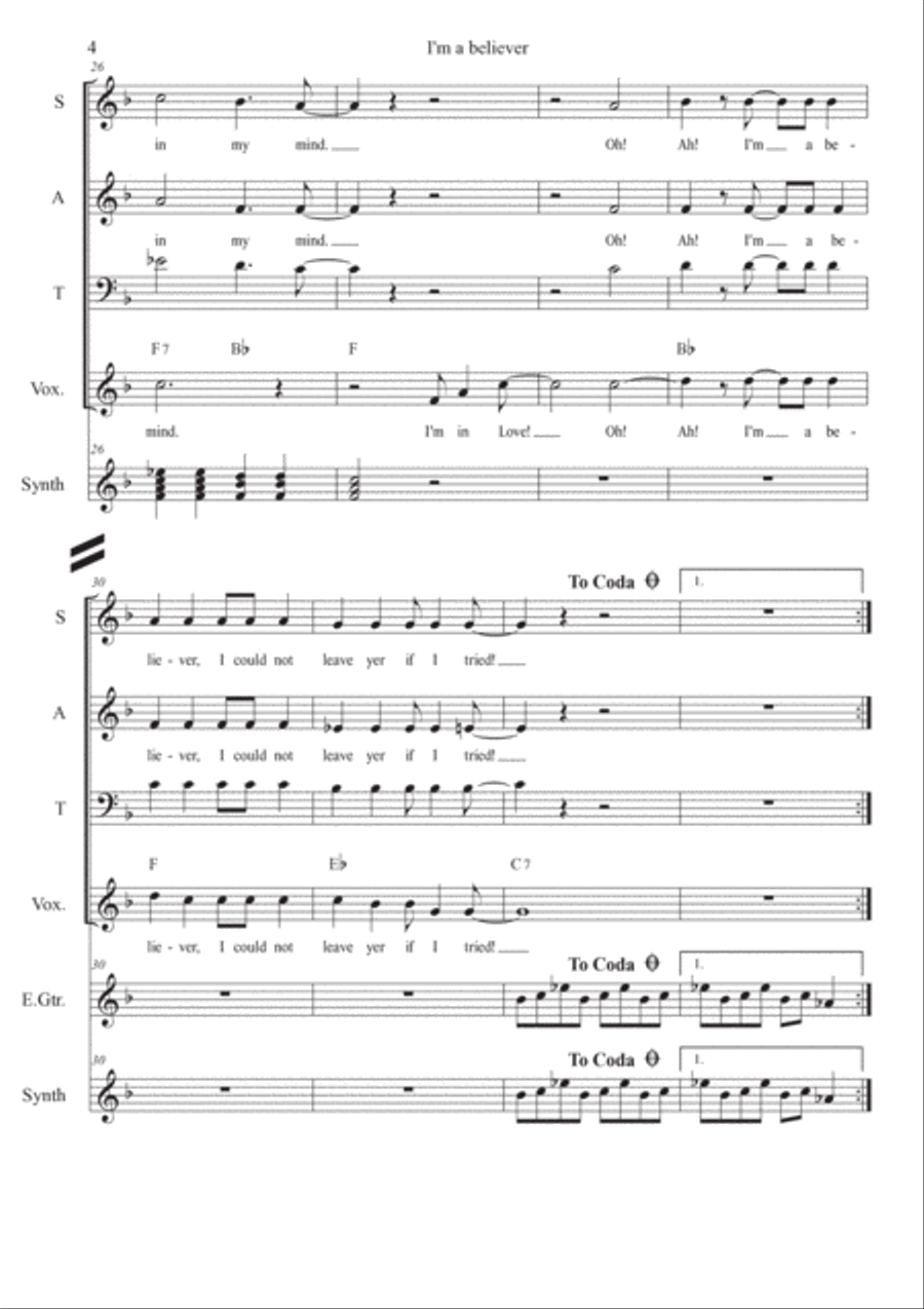 I'm A Believer SAT scores gallery preview page 4
