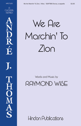 Book cover for We're Marching to Zion