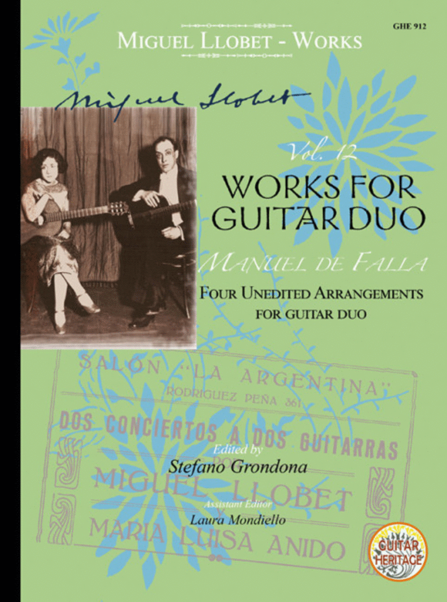 Works for Guitar Duo Vol. 12