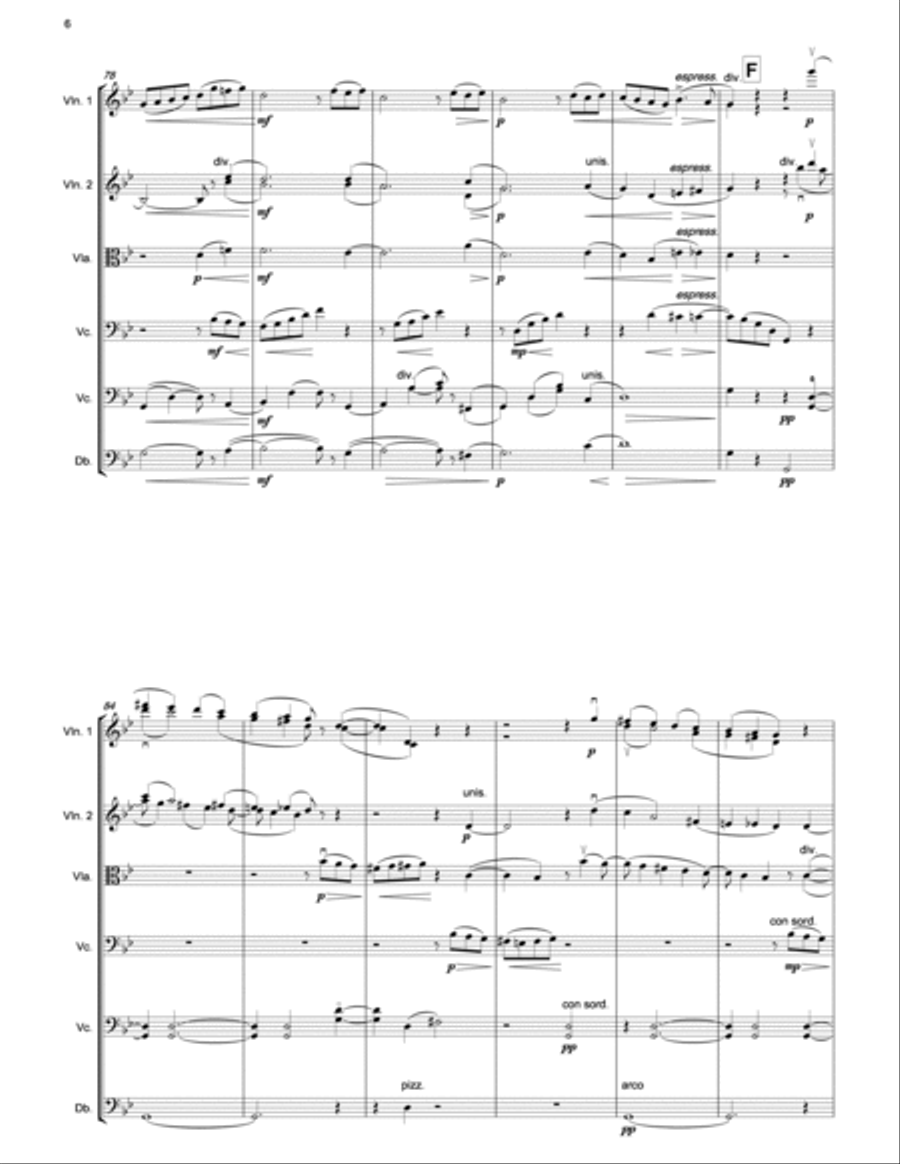 TCHAIKOVSKY June (The Seasons) for string orchestra String Orchestra scores gallery preview page 6